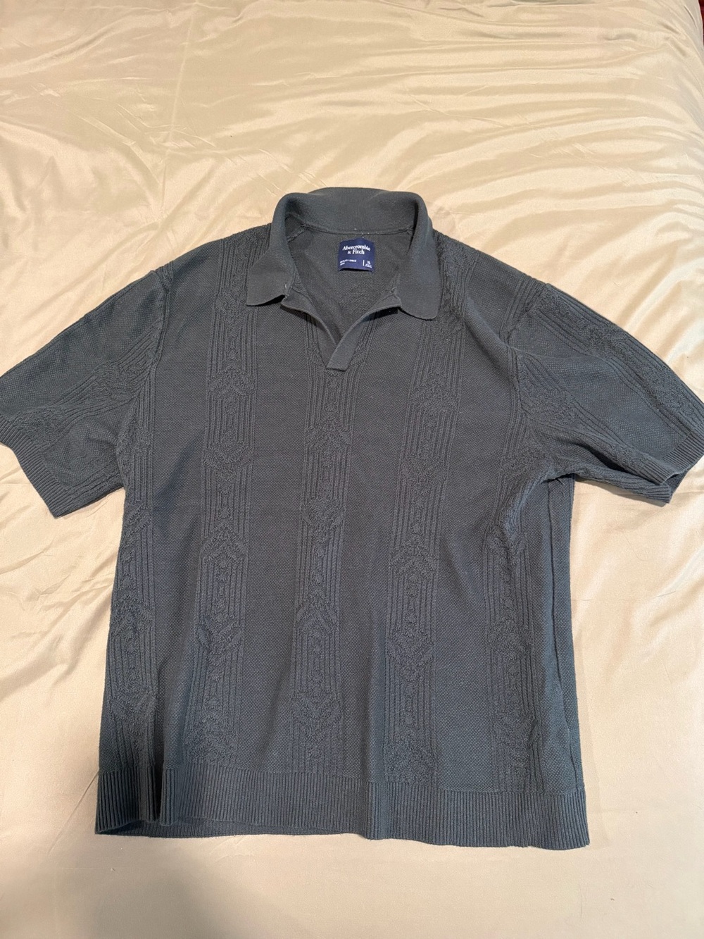 Classic Men's Short-Sleeve Knit Polo - Green